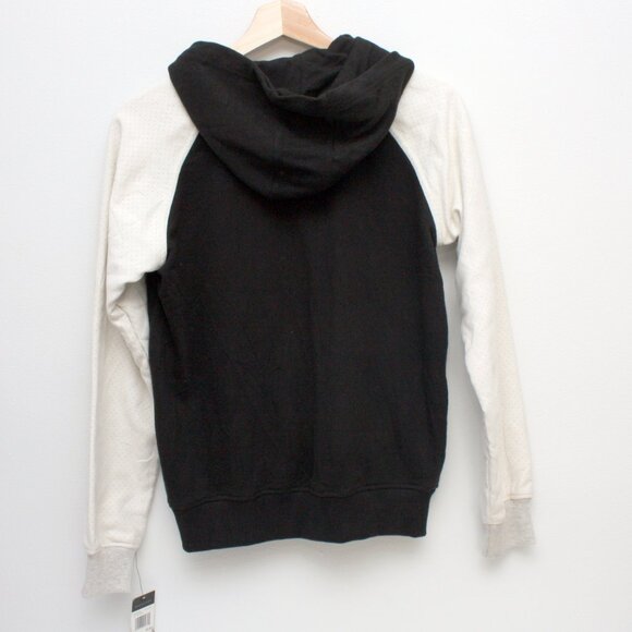 Sean John Full Zip Long Sleeve Hoodie Sweater SJ Logo Medium Black New - Picture 2 of 7